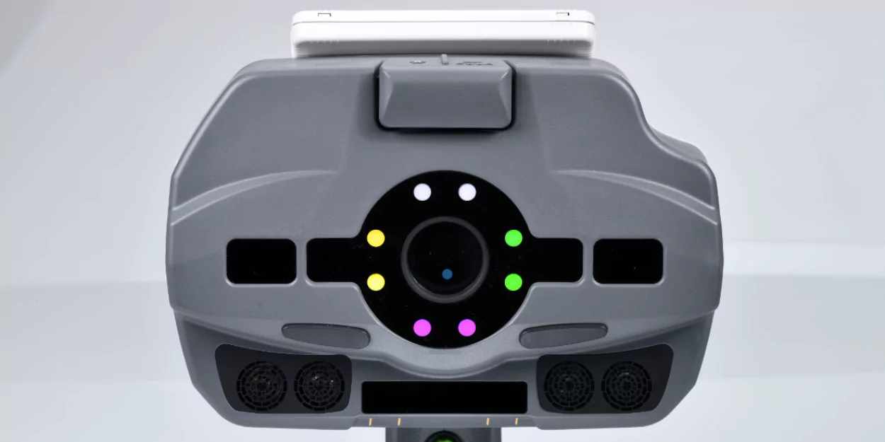 Retinomax K+Screeen child mode with color-changing LEDs